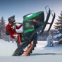 雪地摩托自行车游戏