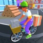 纸张运送自行车冲刺3D游戏